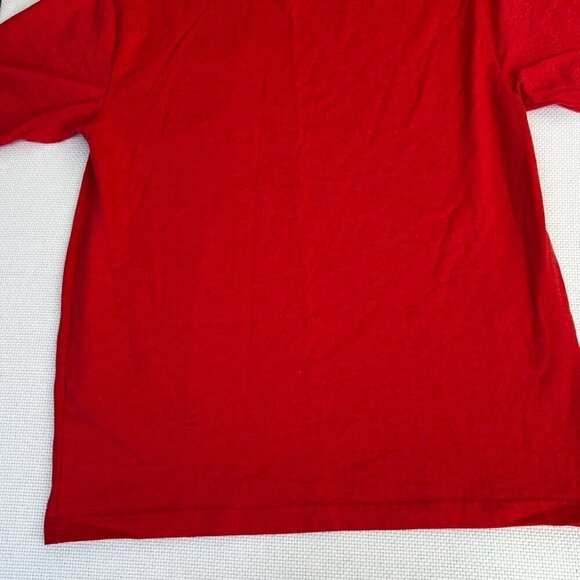 Carhartt Heavyweight Medium T-Shirt Short Sleeve Pocket Loose Fit‎ Red Orange - Picture 6 of 6